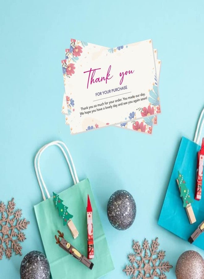 ESCAPER بطاقات شكر فاخرة من إسكيبر للأعمال - مجموعة من 50 بطاقة (3.5 × 2 بوصة) للاسترجاع والتقييمات والهدايا ومراجعات الأعمال - أظهر تقديرك بأناقة. - Image 4